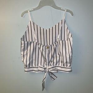 Striped summer tank top